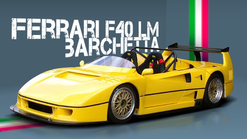L’histoire d’un OVNI chez Ferrari où comment une F40 a-t-elle perdu son haut ?