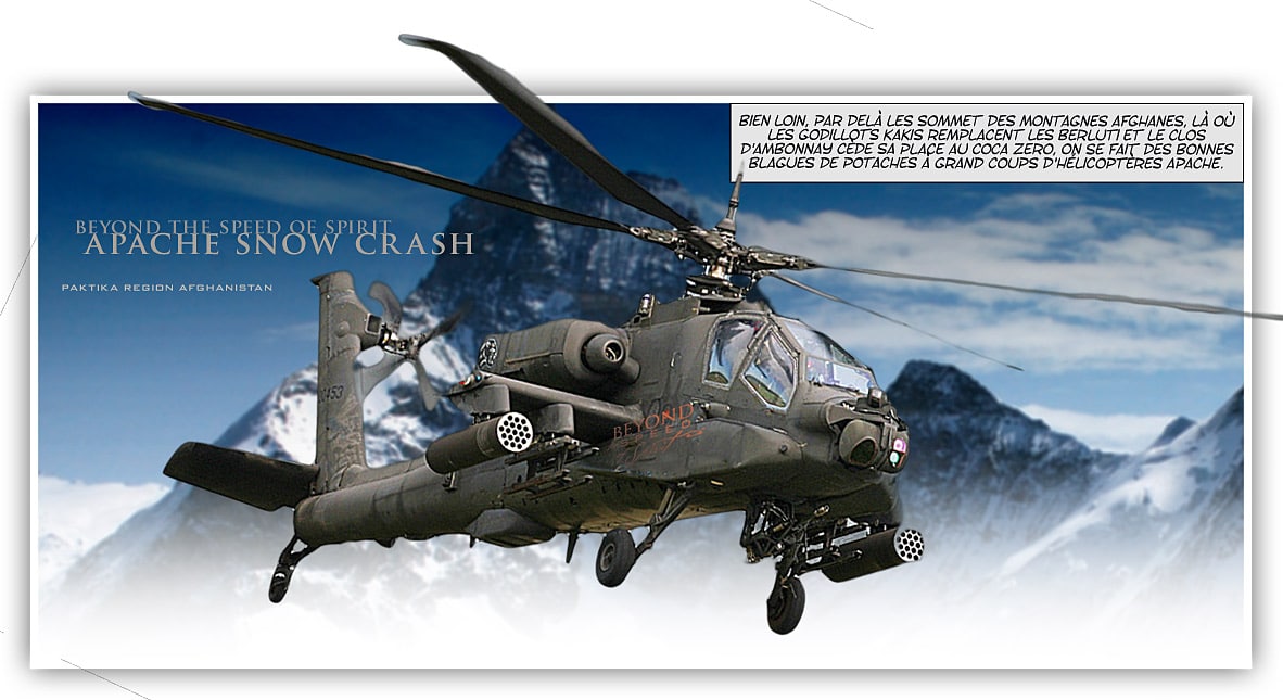 La vidéo bien réelle d’un hélicoptère Apache qui se crashe (bêtement) en Afghanistan